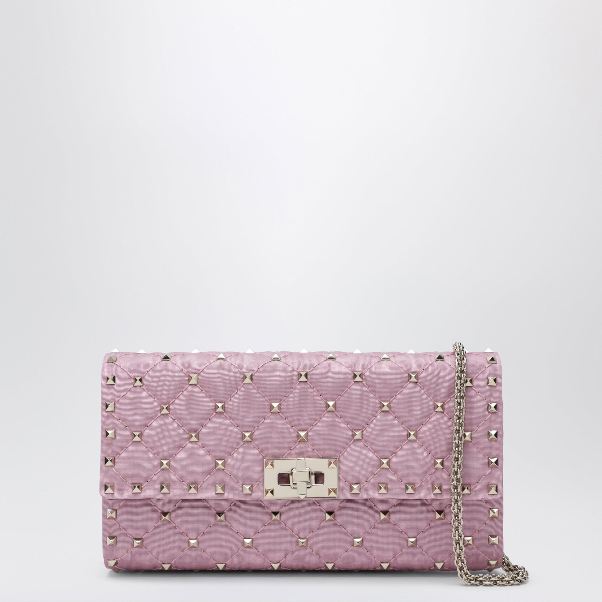 Valentino Garavani Pink Rockstud Spike Crossbody Bag Women VALENTINO GARAVANI