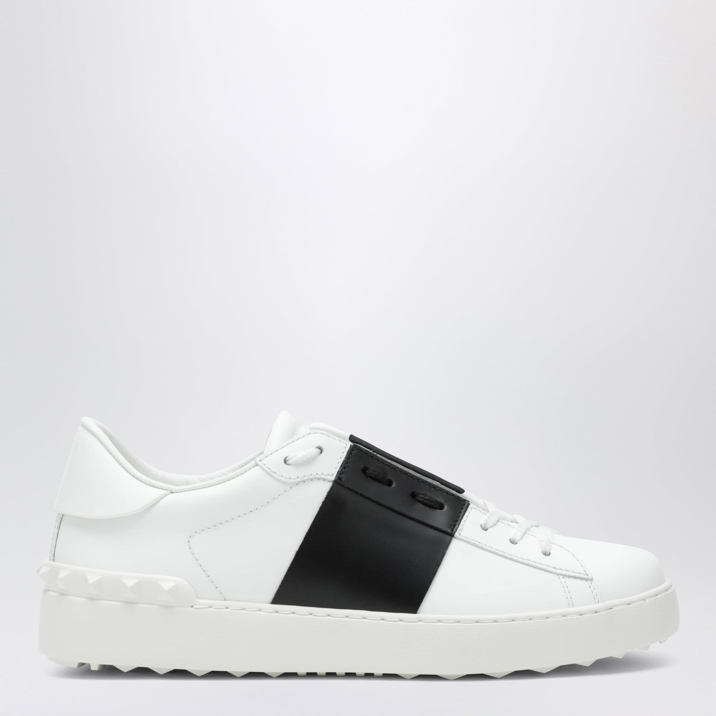 Valentino Garavani Open Sneakers In White/Black Men VALENTINO GARAVANI