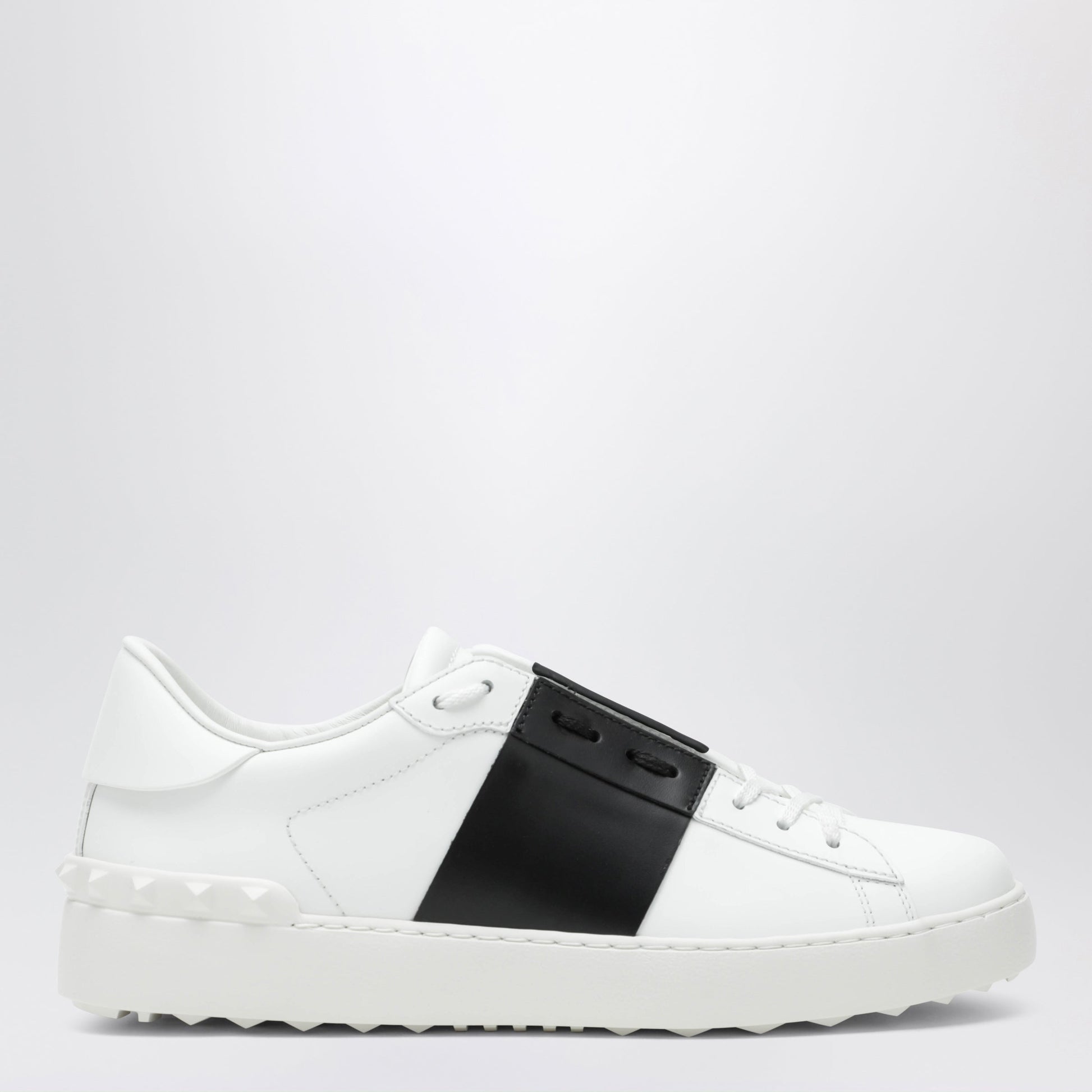 Valentino Garavani Open Sneakers In White/Black Men VALENTINO GARAVANI