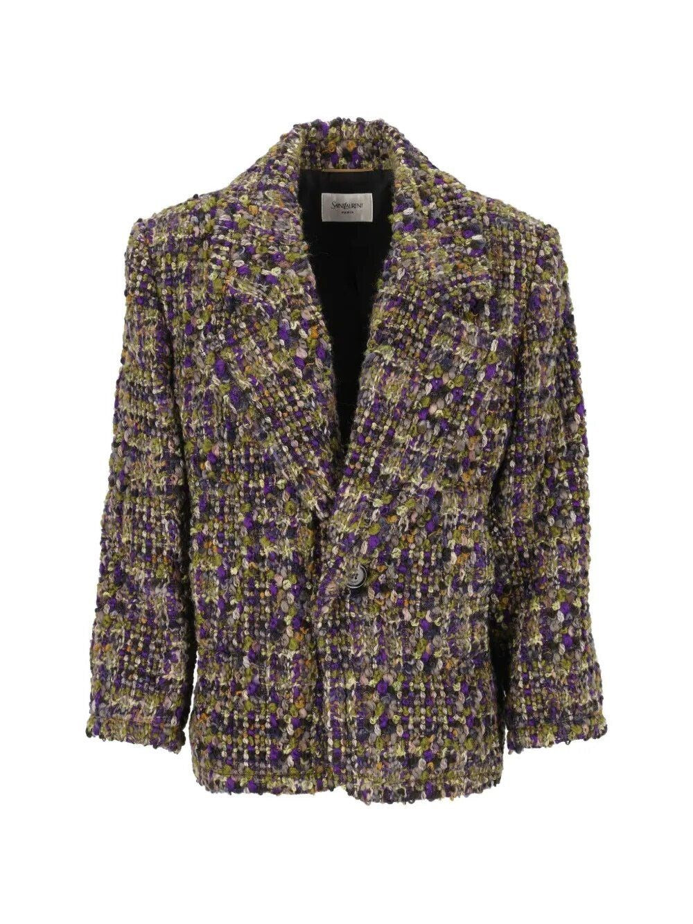 Saint Laurent Women Tweed Blazer SAINT LAURENT
