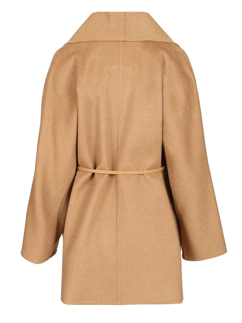 Max Mara Women Camel Cardigan Coat MAX MARA