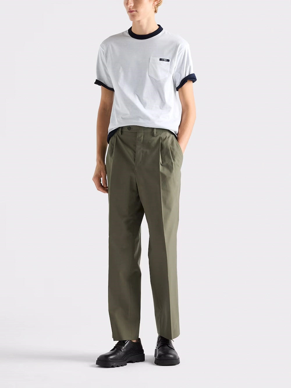 Prada Men Cotton T-Shirt PRADA