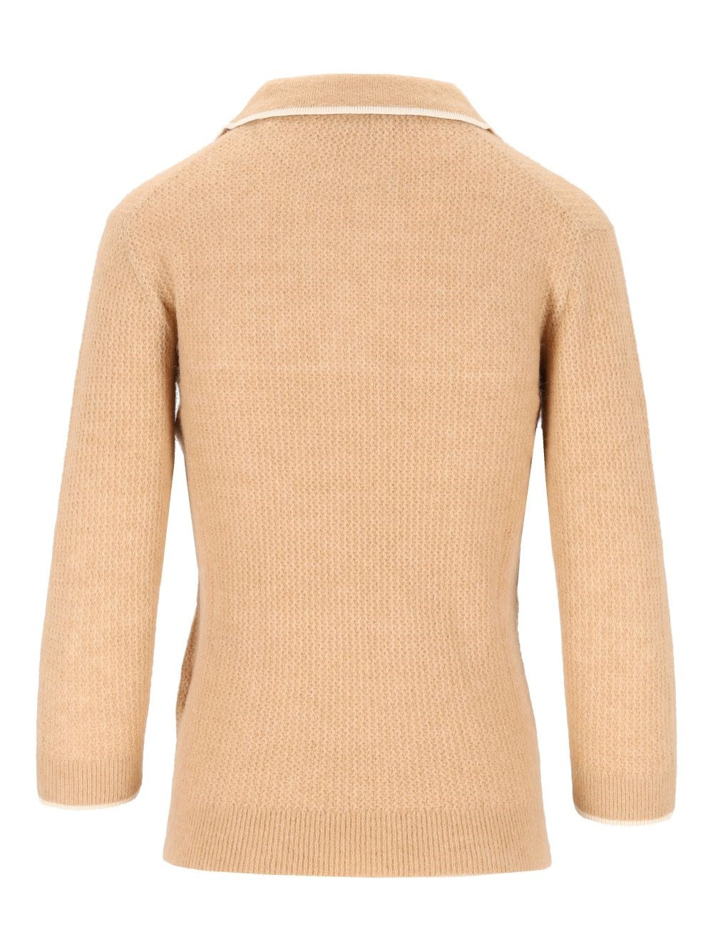 Marant Etoile Women "Nathalie-Gb"  Blend Polo Sweater ISABEL MARANT ETOILE