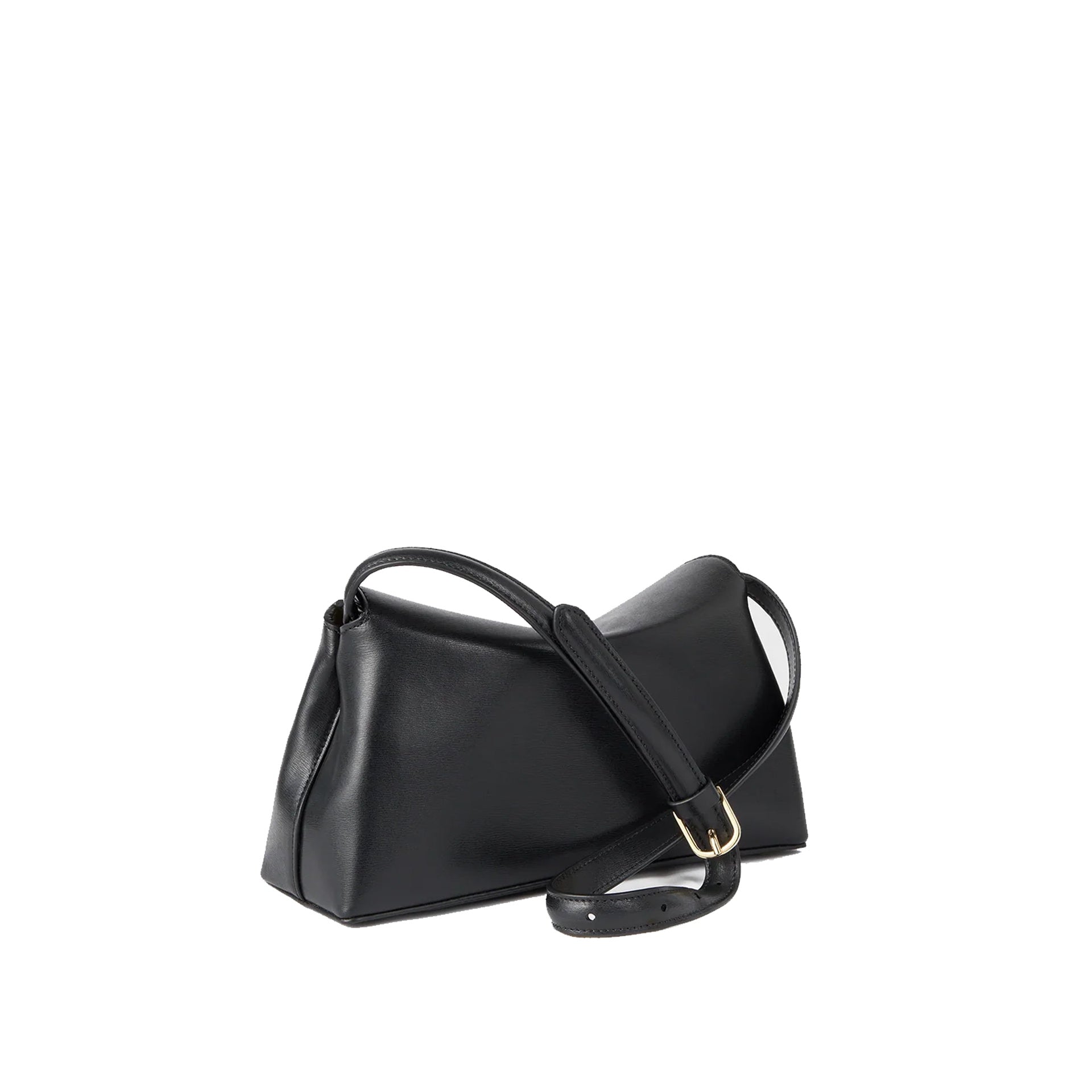 Toteme T-Lock Leather Clutch Bag Women TOTEME