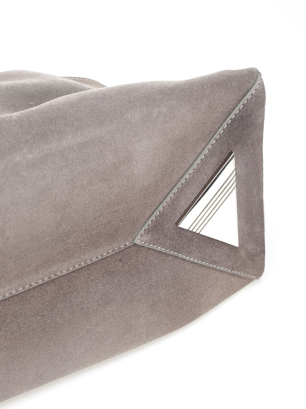 The Attico Women La Passeggiata Medium Suede Bag THE ATTICO