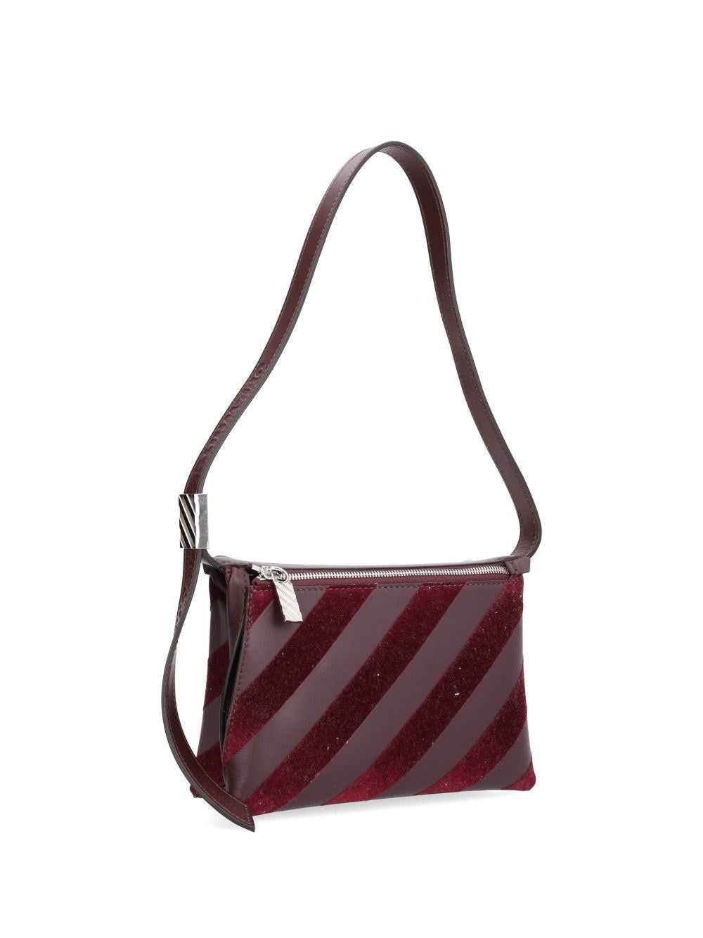 Off-White Women "Sandbag 404" Leather Shoulder Bag OFF-WHITE