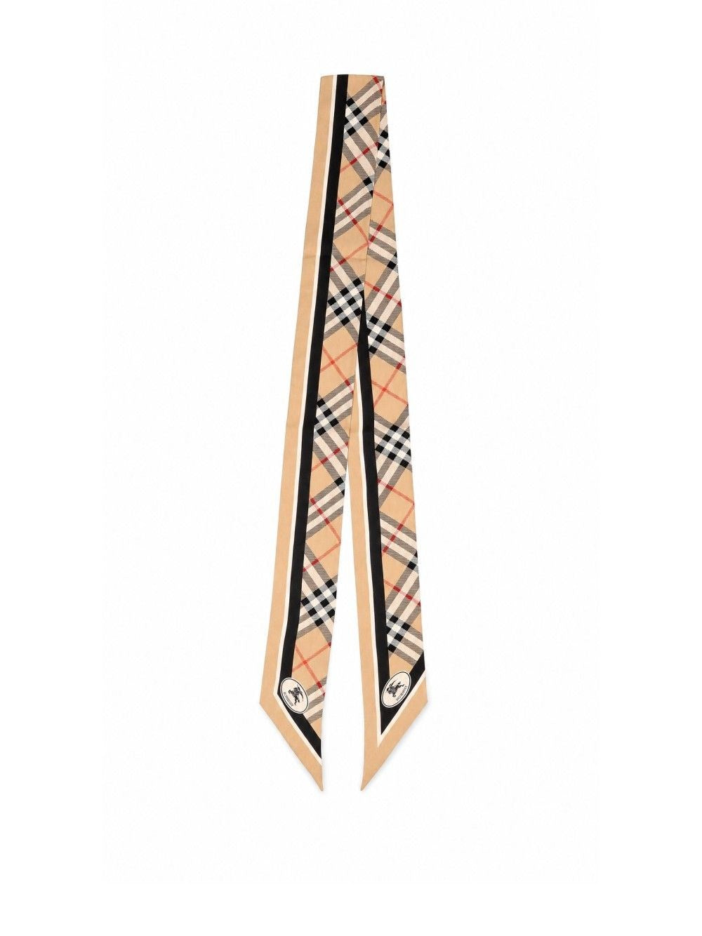 Burberry Women "Check" Skinny Scarf BURBERRY