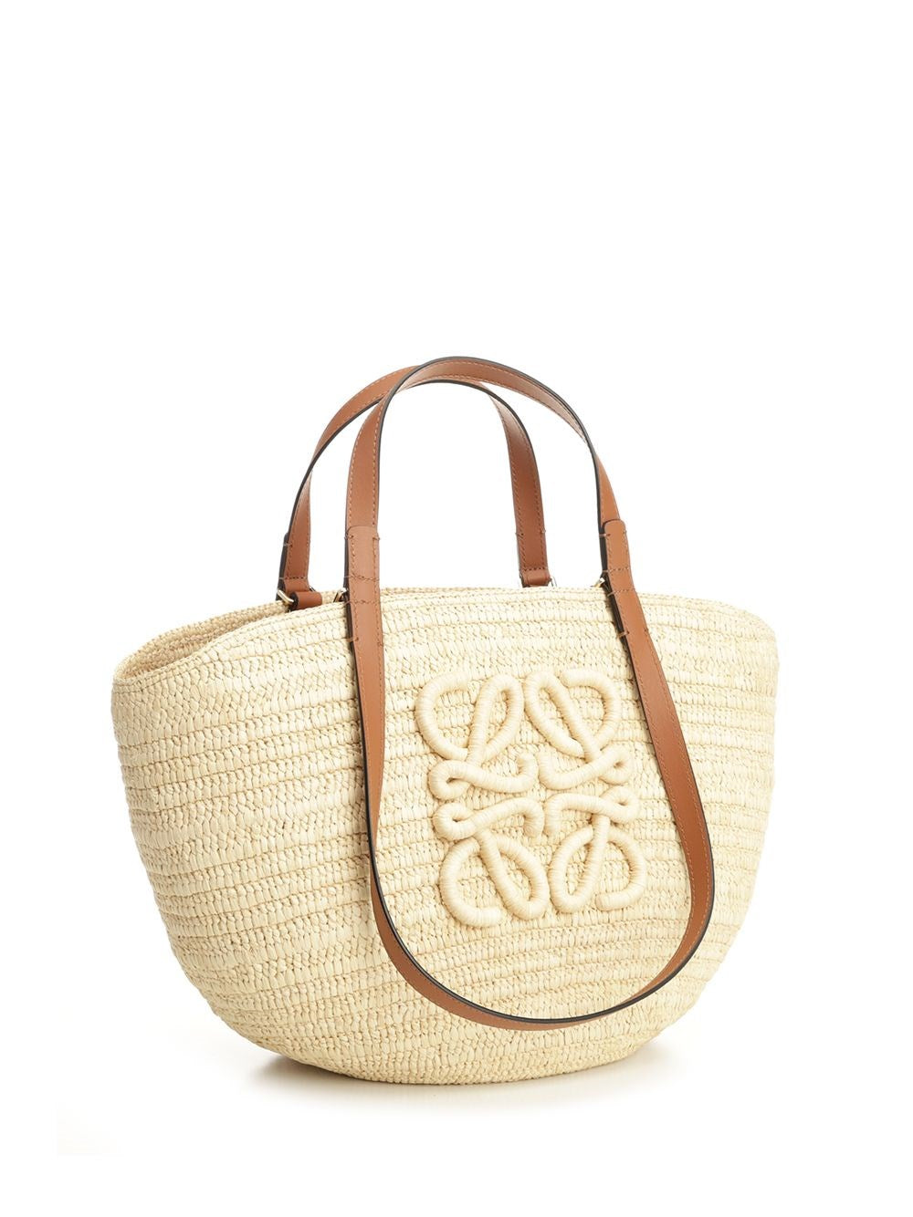 Loewe Paula's Ibiza Women Eclipse Medium Basket Bag In Raffia LOEWE