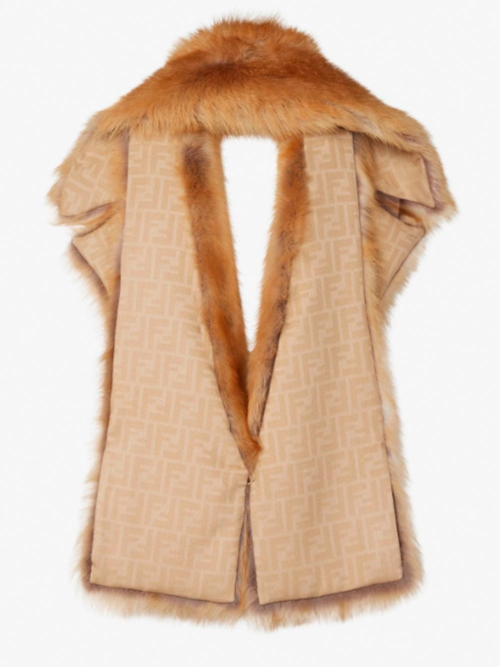 Fendi Women Shearling Scarf FENDI