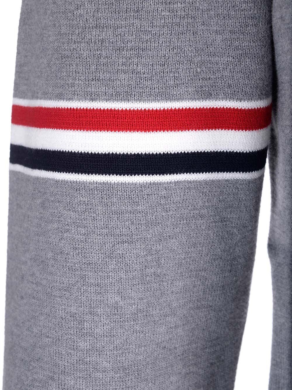 Thom Browne Men Milano Stitch Crew Neck Sweater