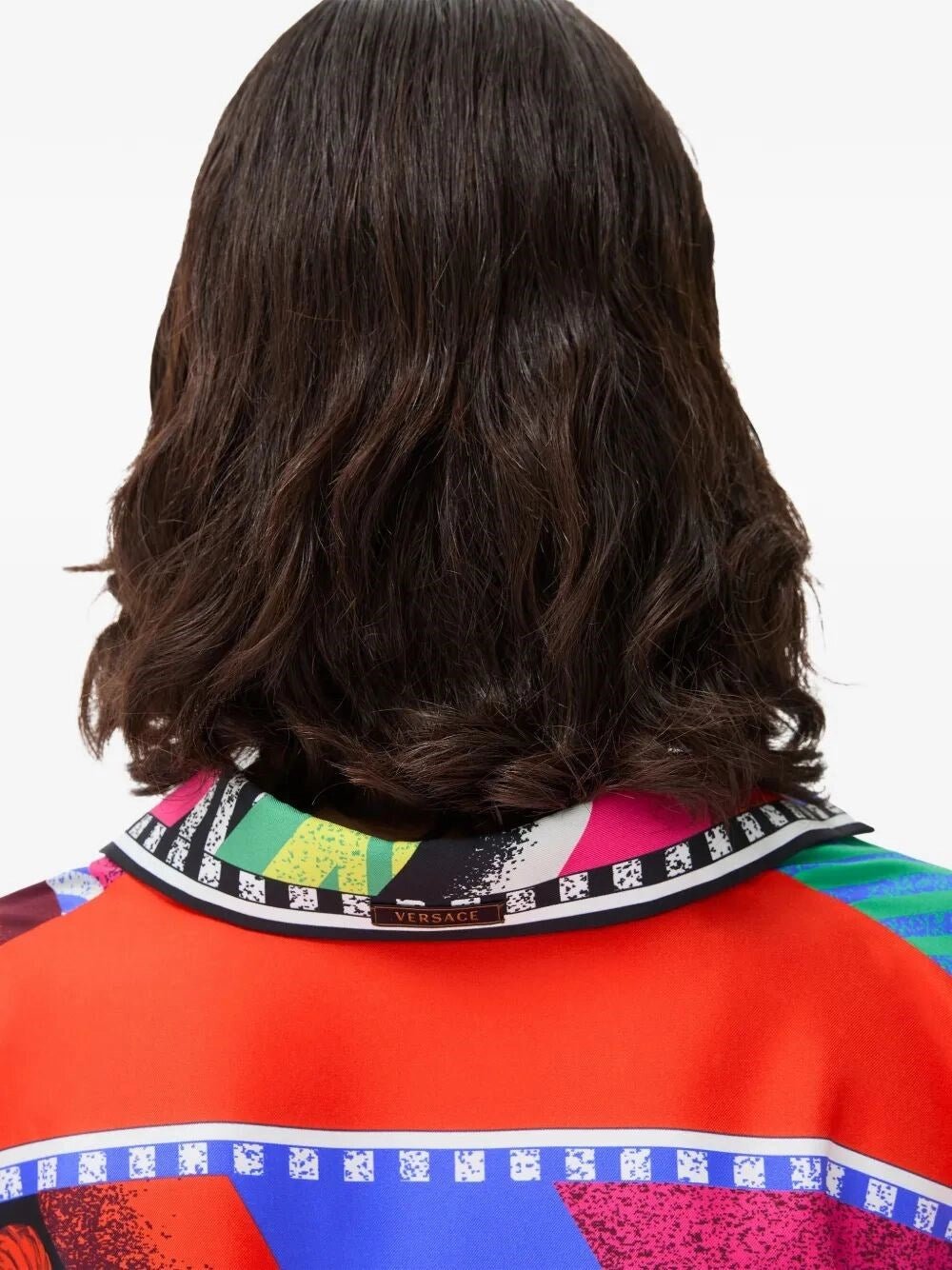 Versace Women Silk Twill Print Shirt VERSACE
