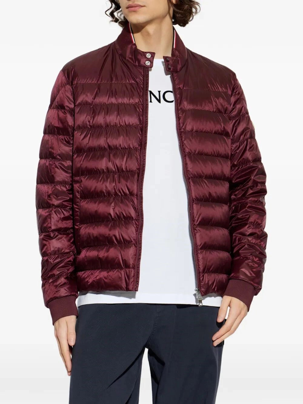 Moncler Men `Rigel` Biker Jacket MONCLER