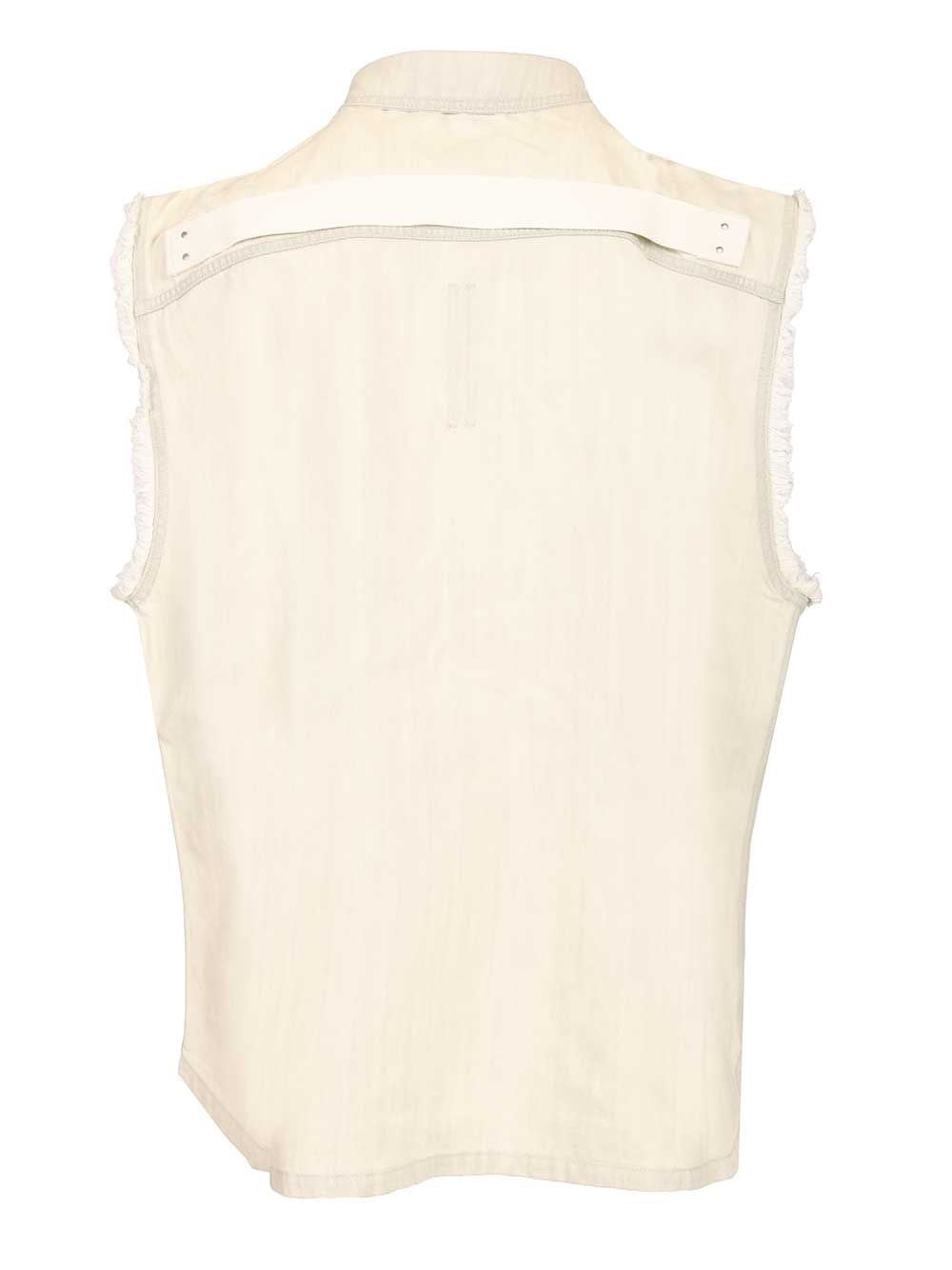 Rick Owens Drkshdw Men Jumbo Tommy Sleeveless Shirt RICK OWENS