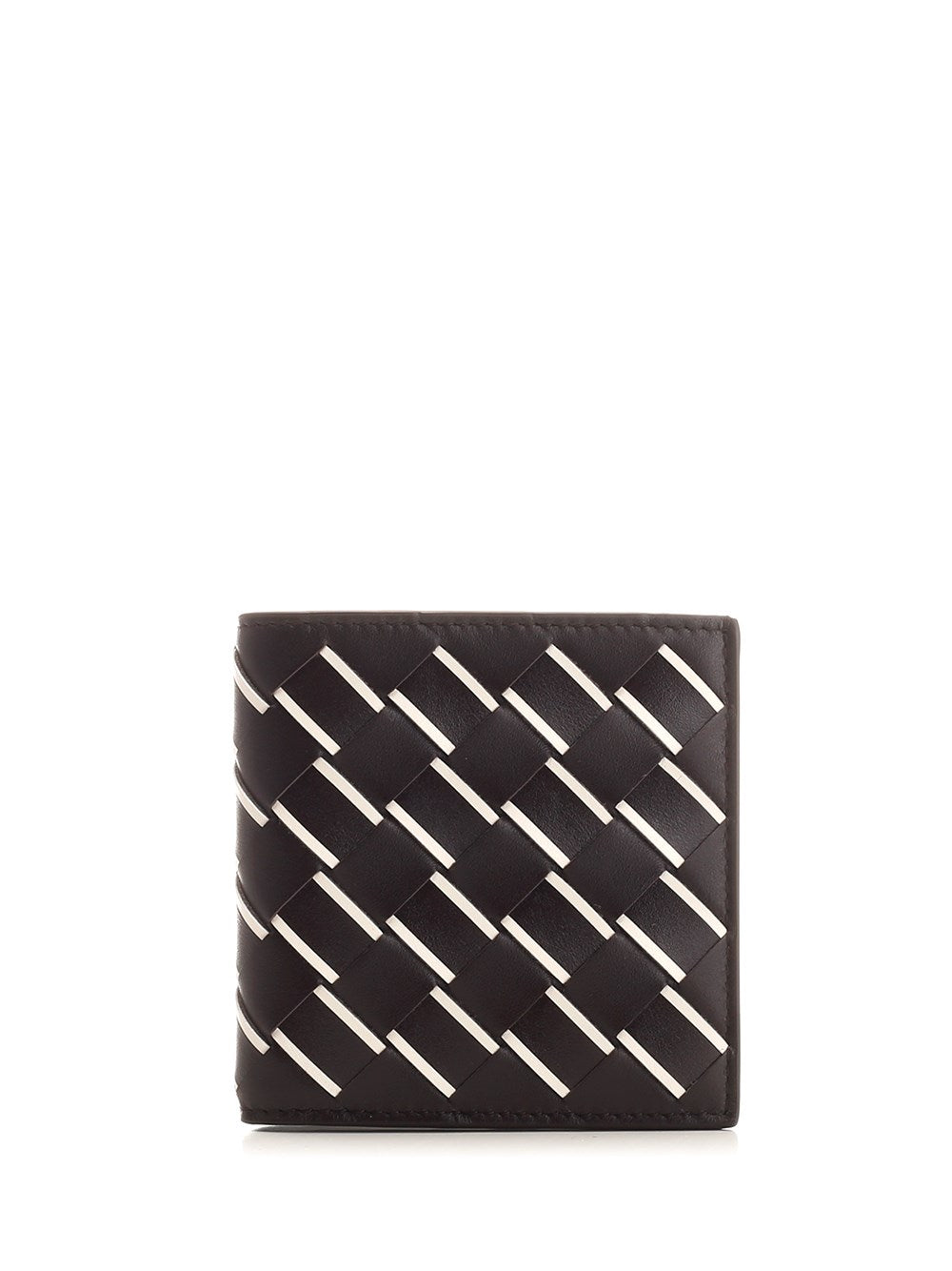 Bottega Veneta Men "Intrecciato" Bi-Fold Wallet BOTTEGA VENETA
