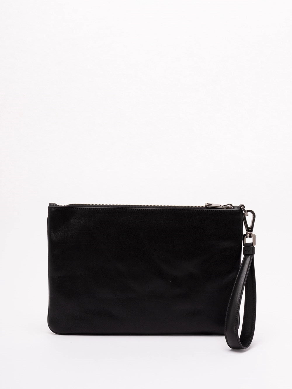 Dolce & Gabbana Men Leather Pouch DOLCE & GABBANA
