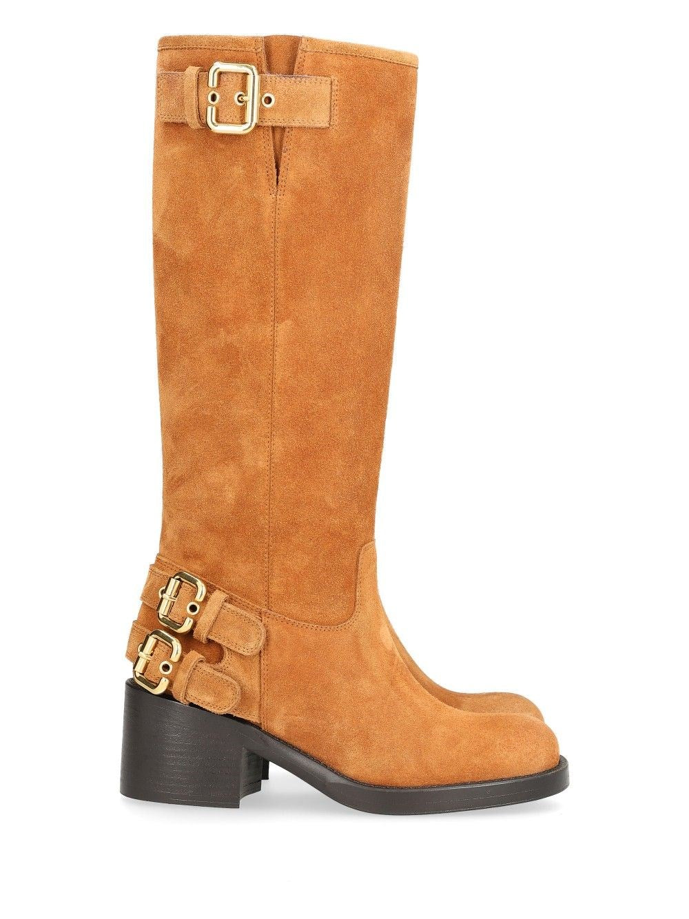 Chloe' Women Dakota Suede Biker Boots CHLOE