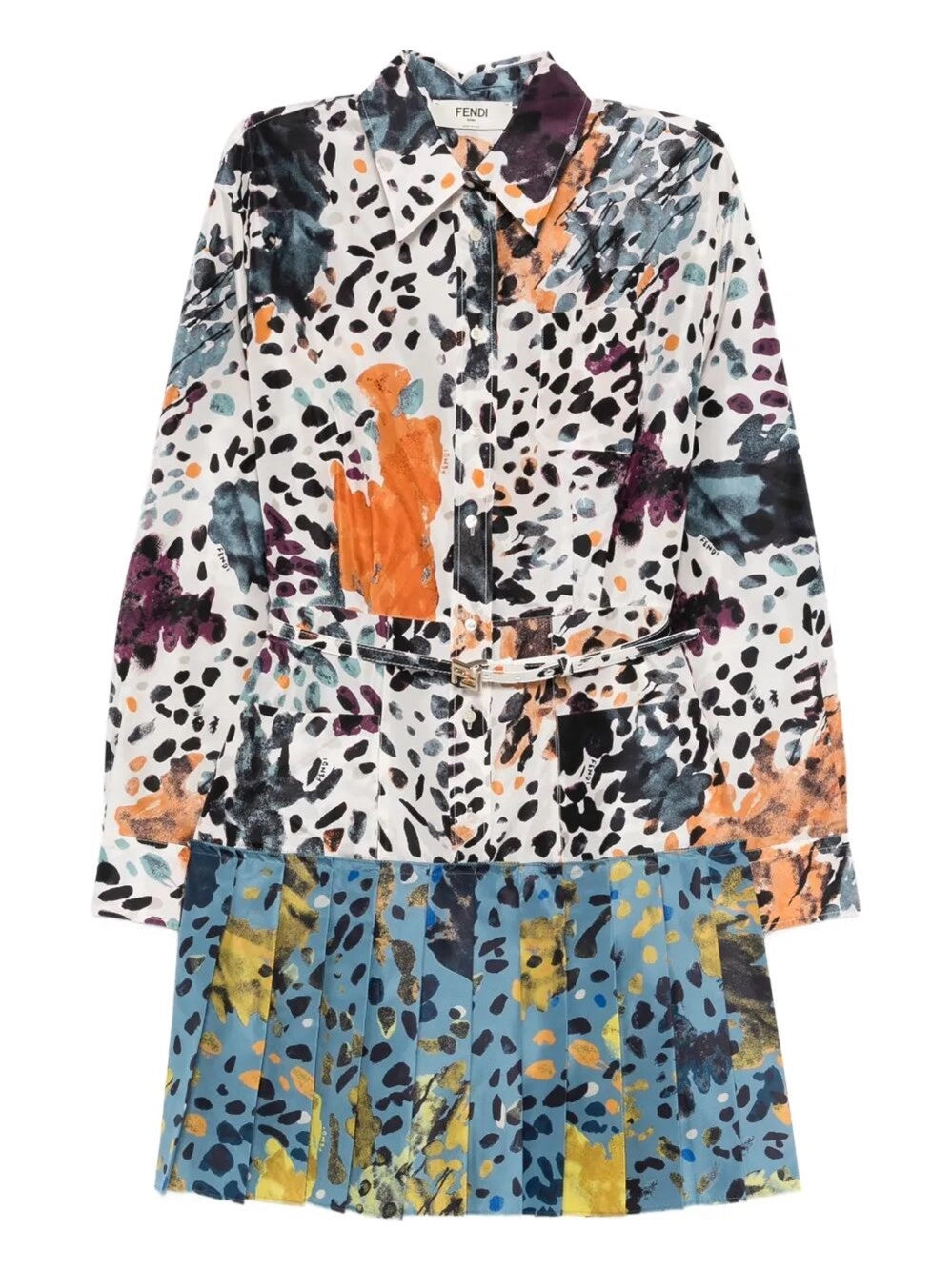 Fendi Women `Falena` Print Dress FENDI
