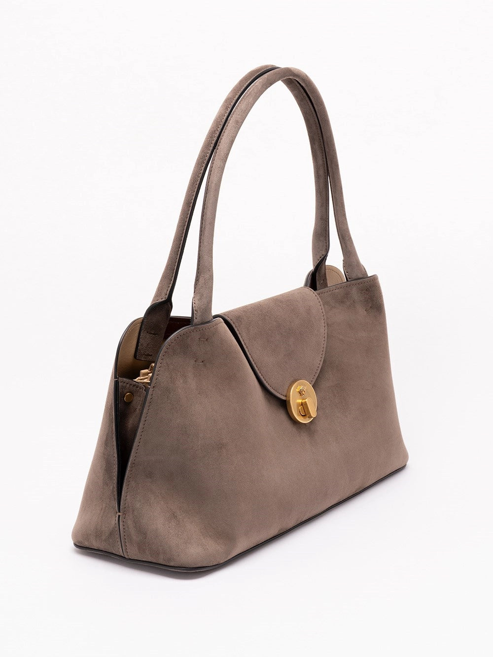 Versace Women Medium Suede Bag VERSACE