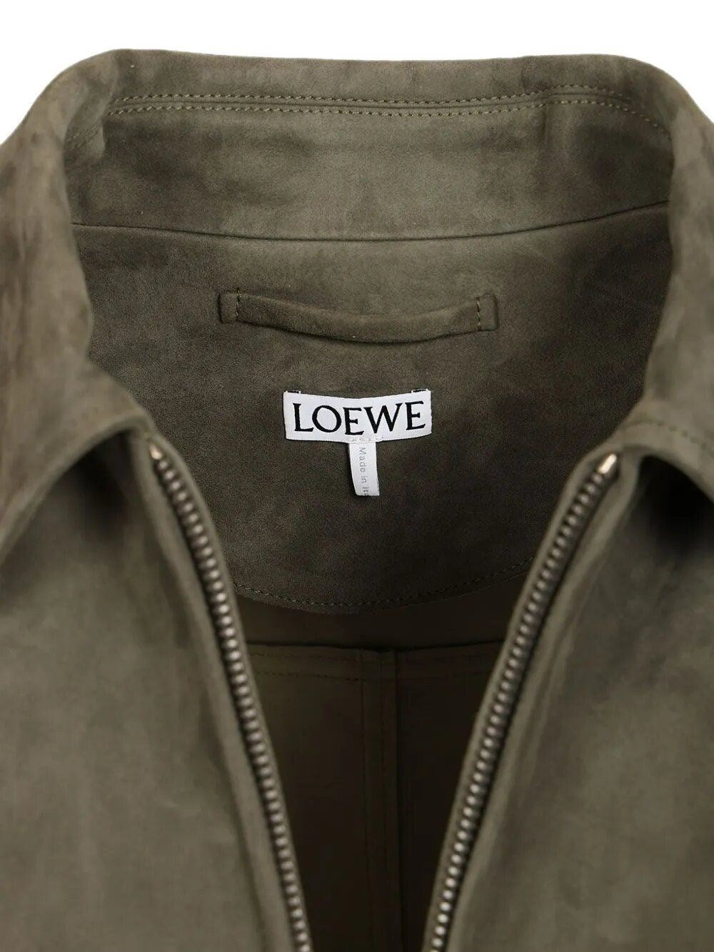 Loewe Men Lightweight Suede Lambskin Jacket LOEWE