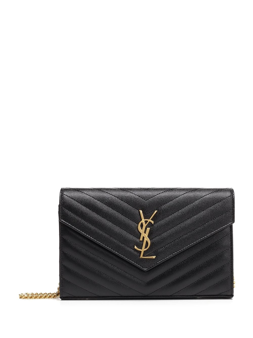Saint Laurent Women "Cassandre" Wallet On Chain SAINT LAURENT