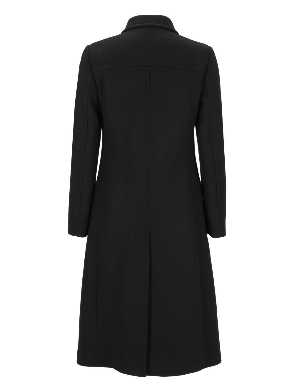 Dries Van Noten Men Long Coat With Asymmetric Buttons DRIES VAN NOTEN