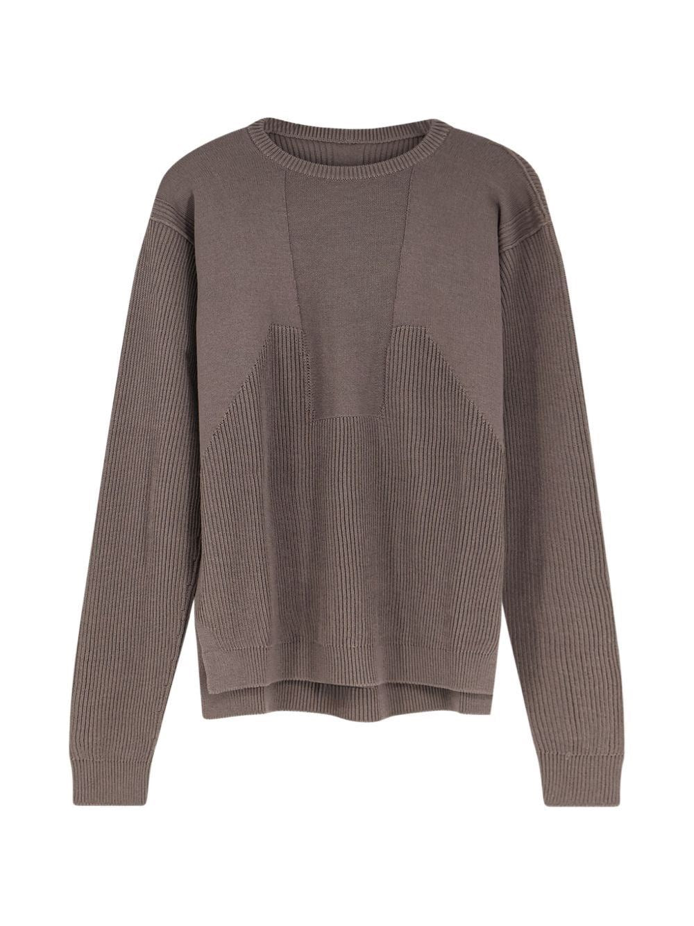 Rick Owens Men Crew Neck Wool Sweater RICK OWENS