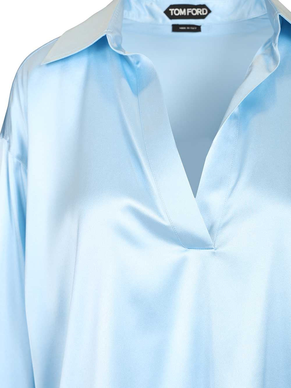 Tom Ford Women Silk Polo Shirt TOM FORD