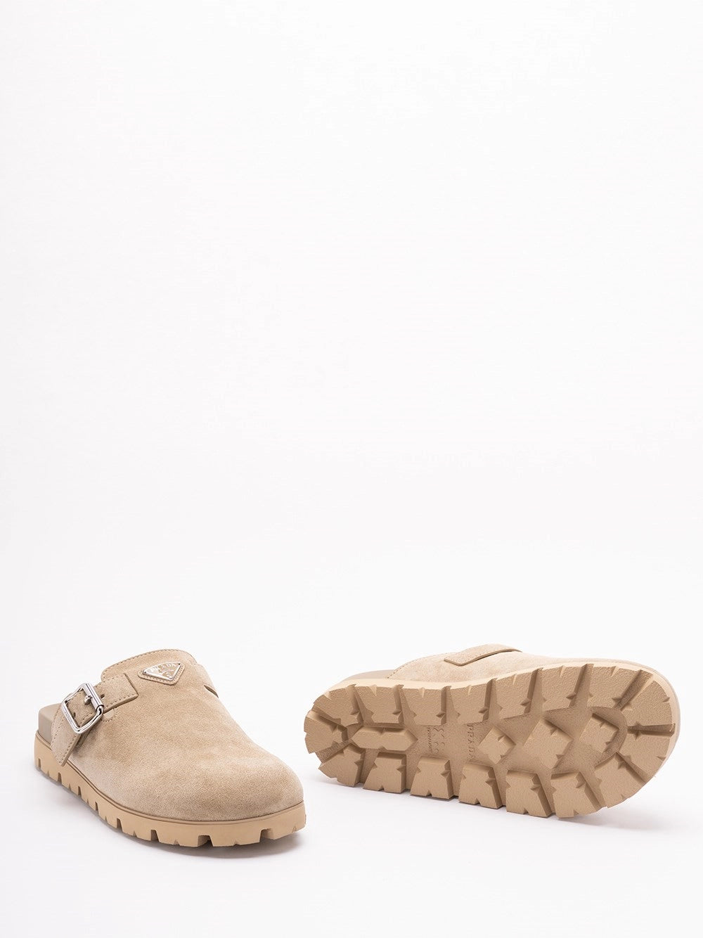 Prada Men Suede Sabot PRADA