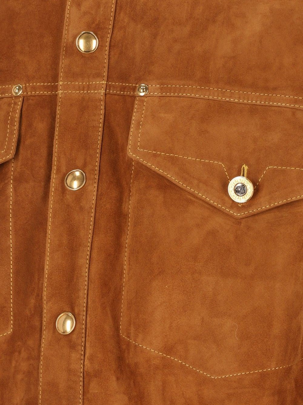 Versace Men Suede Blouson VERSACE