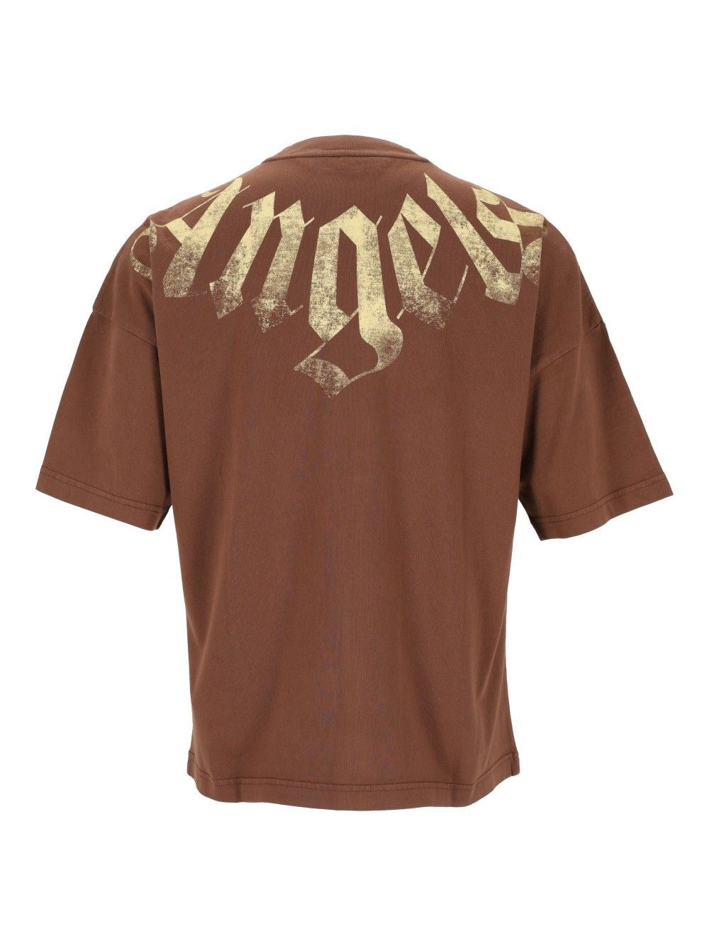 Palm Angels Men Big Neck  T-Shirt PALM ANGELS