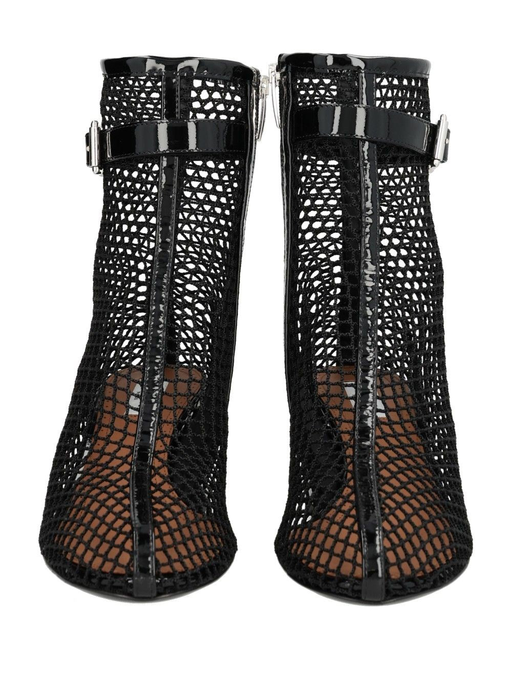 Alaïa Women Mesh Ankle Boots ALAIA