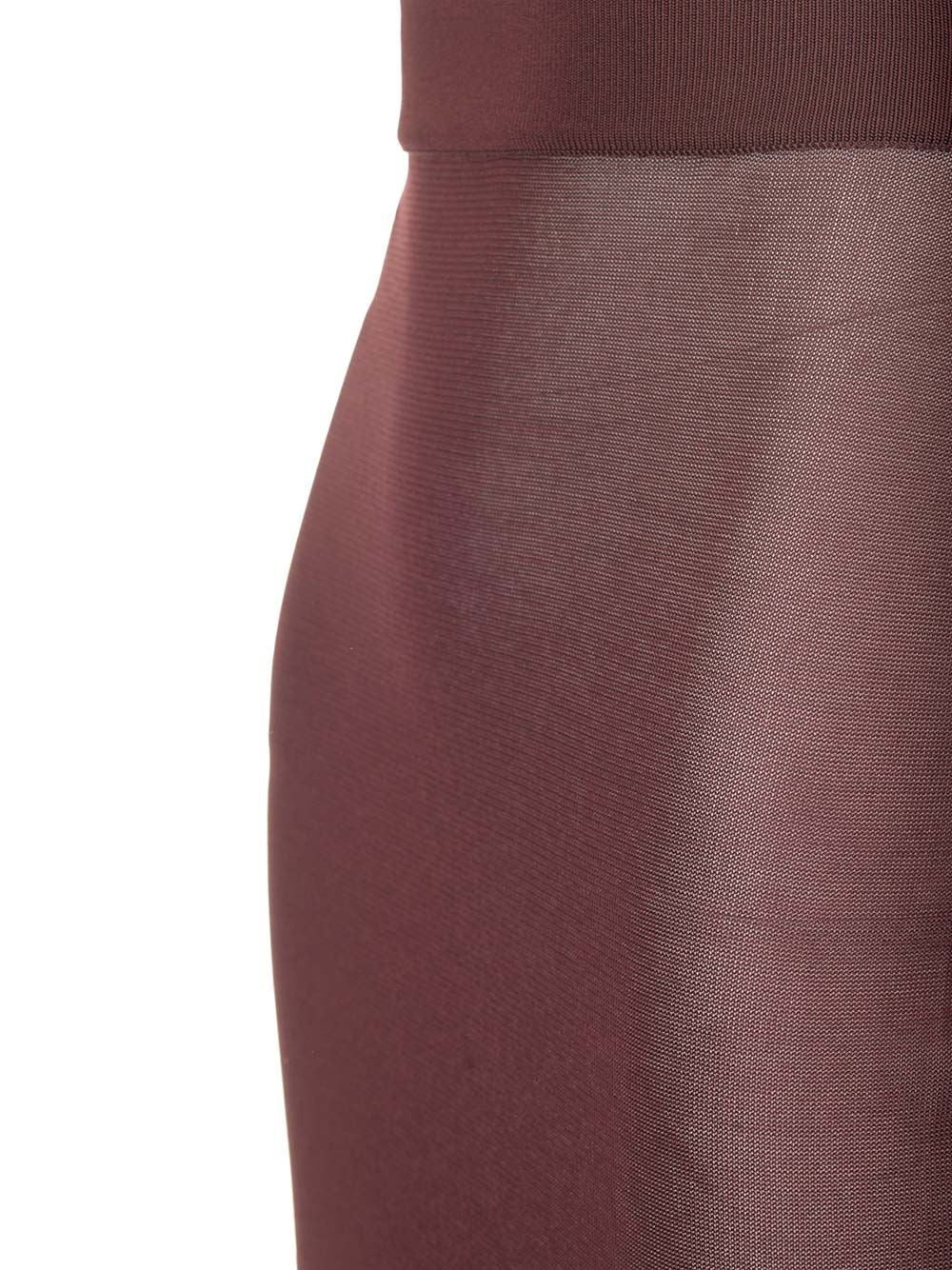 Saint Laurent Women Sheer Pencil Skirt SAINT LAURENT