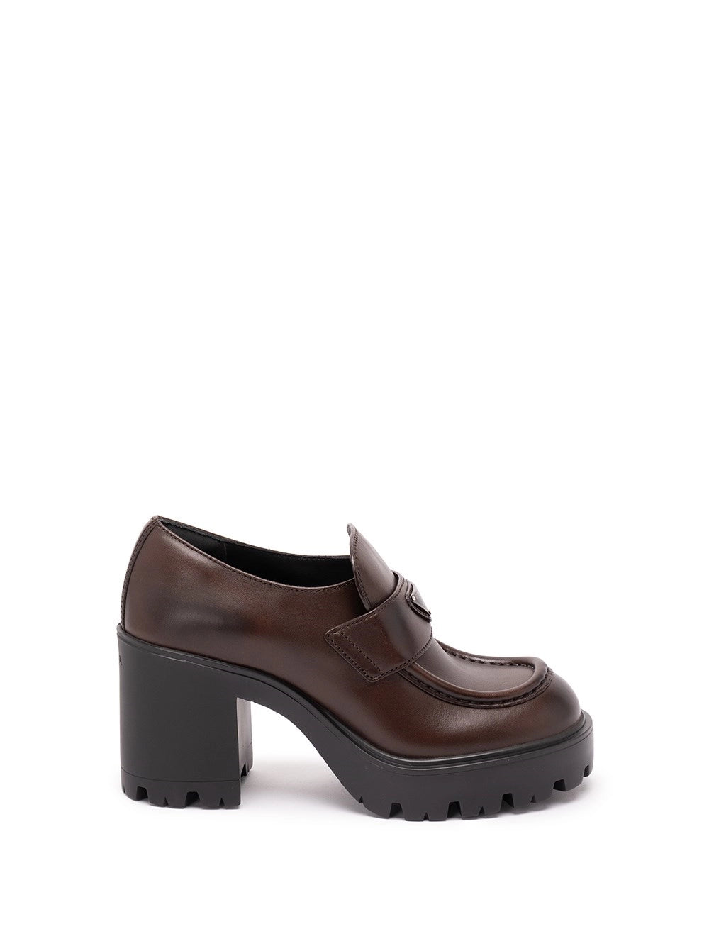 Prada Women Vintage Leather Loafers