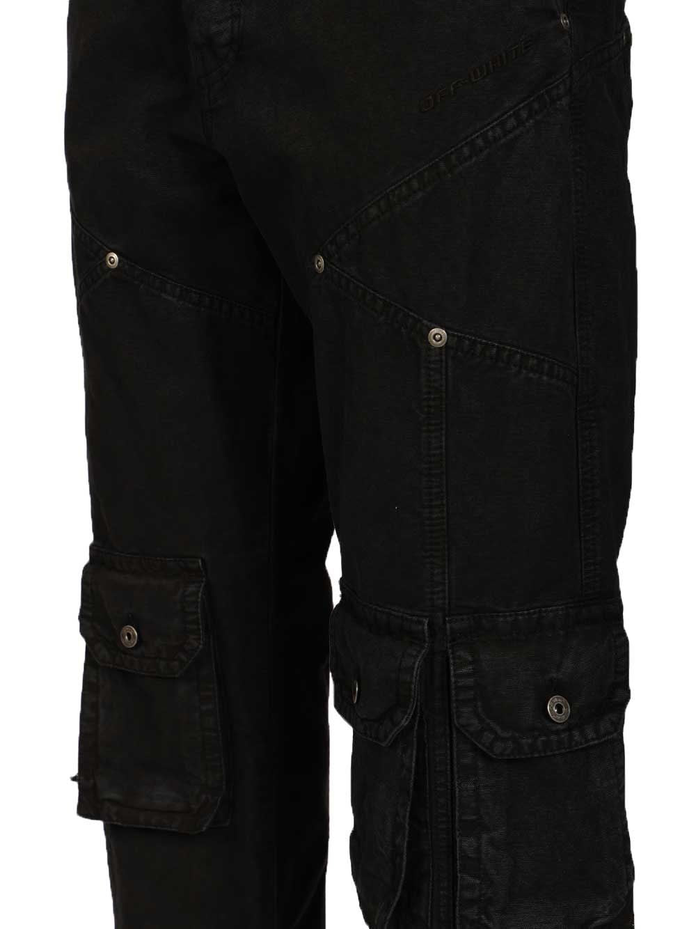 Off-White Men Multipocket Cargo Jeans OFF-WHITE