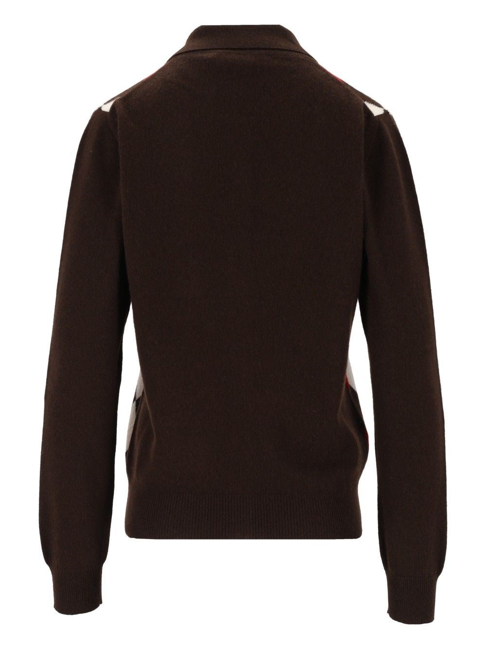 Miu Miu Women Argyle Cardigan MIU MIU
