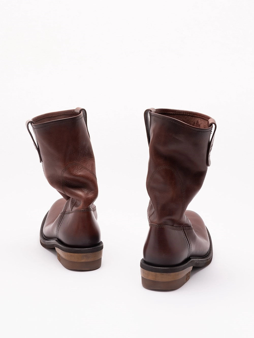 Miu Miu Women Foule Leather Booties MIU MIU