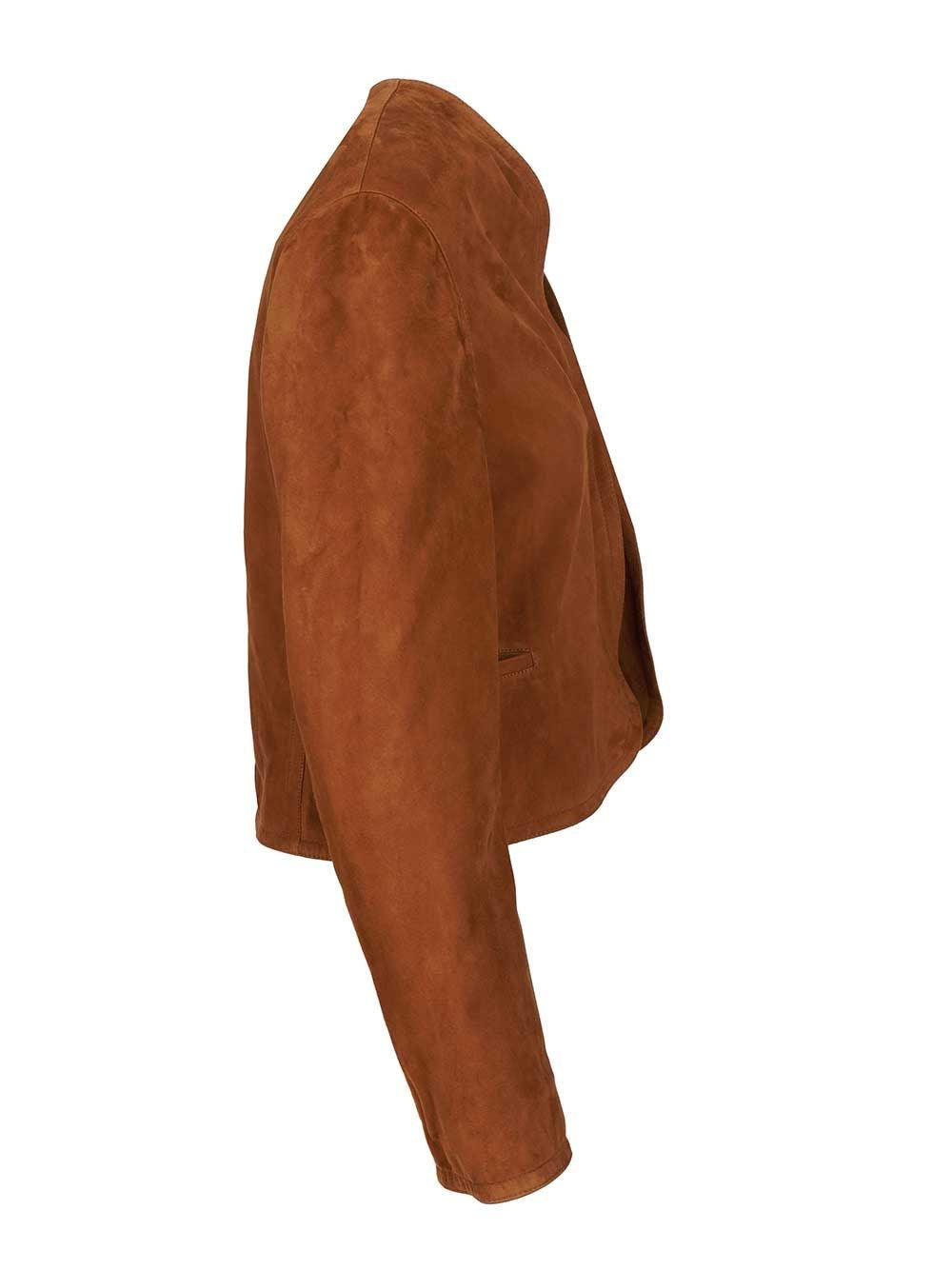 Alaïa Women Short Suede Blazer ALAIA