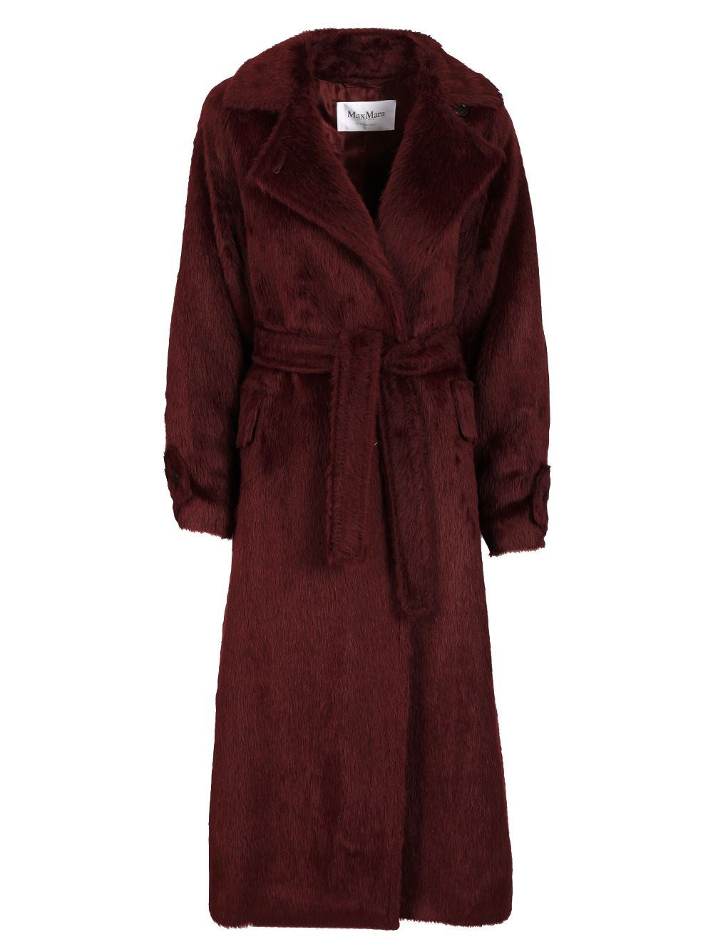 Max Mara Women Long Coat In Alpaca And Wool MAX MARA