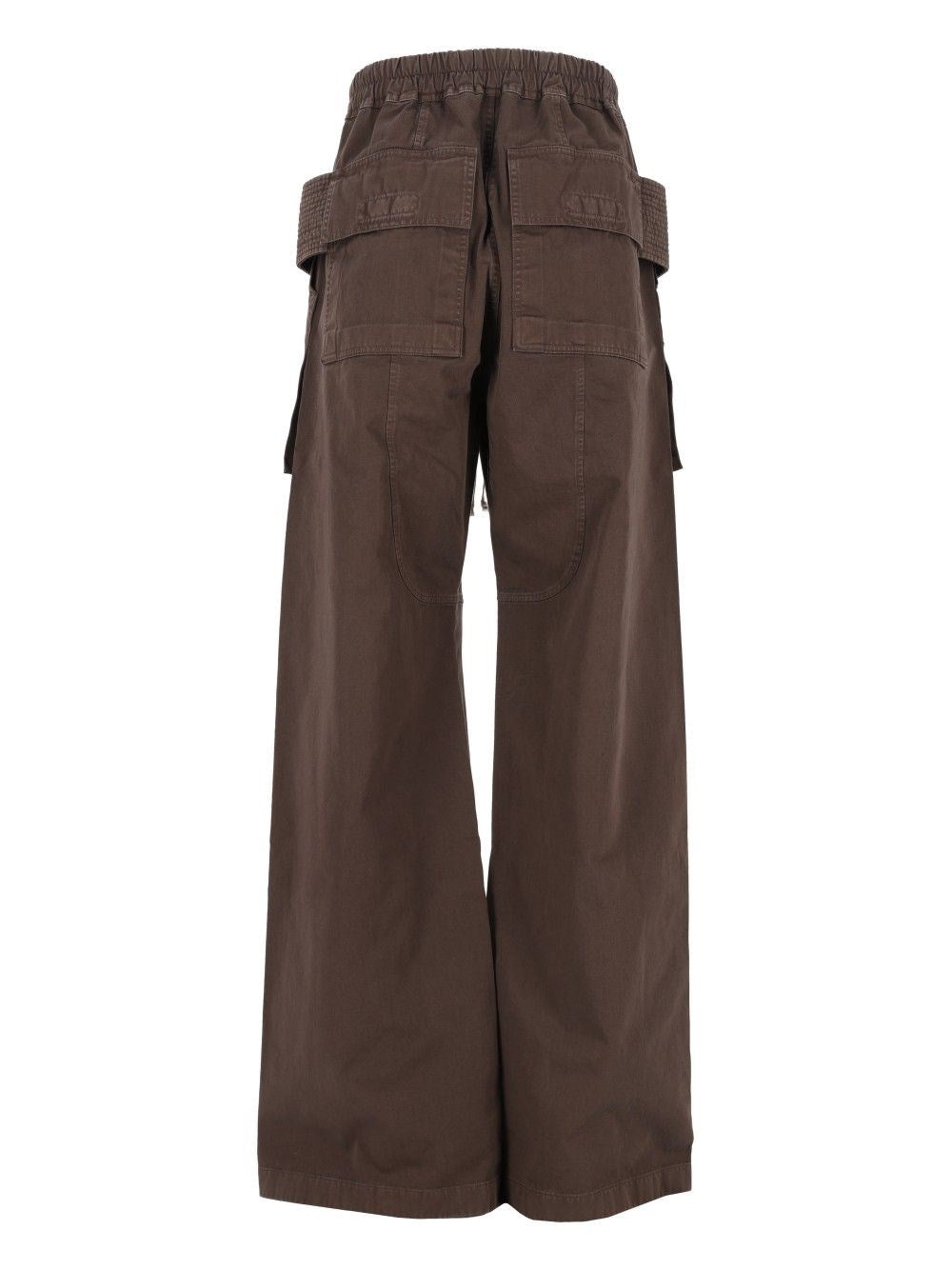 Rick Owens Drkshdw Men Cotton Twill Cargo Pants RICK OWENS