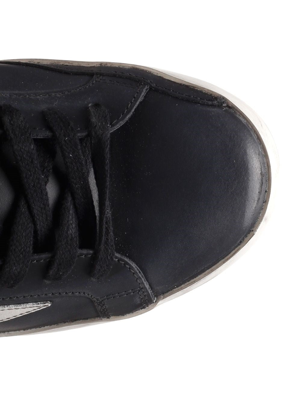 Golden Goose Men Black "Super Star" Sneakers GOLDEN GOOSE