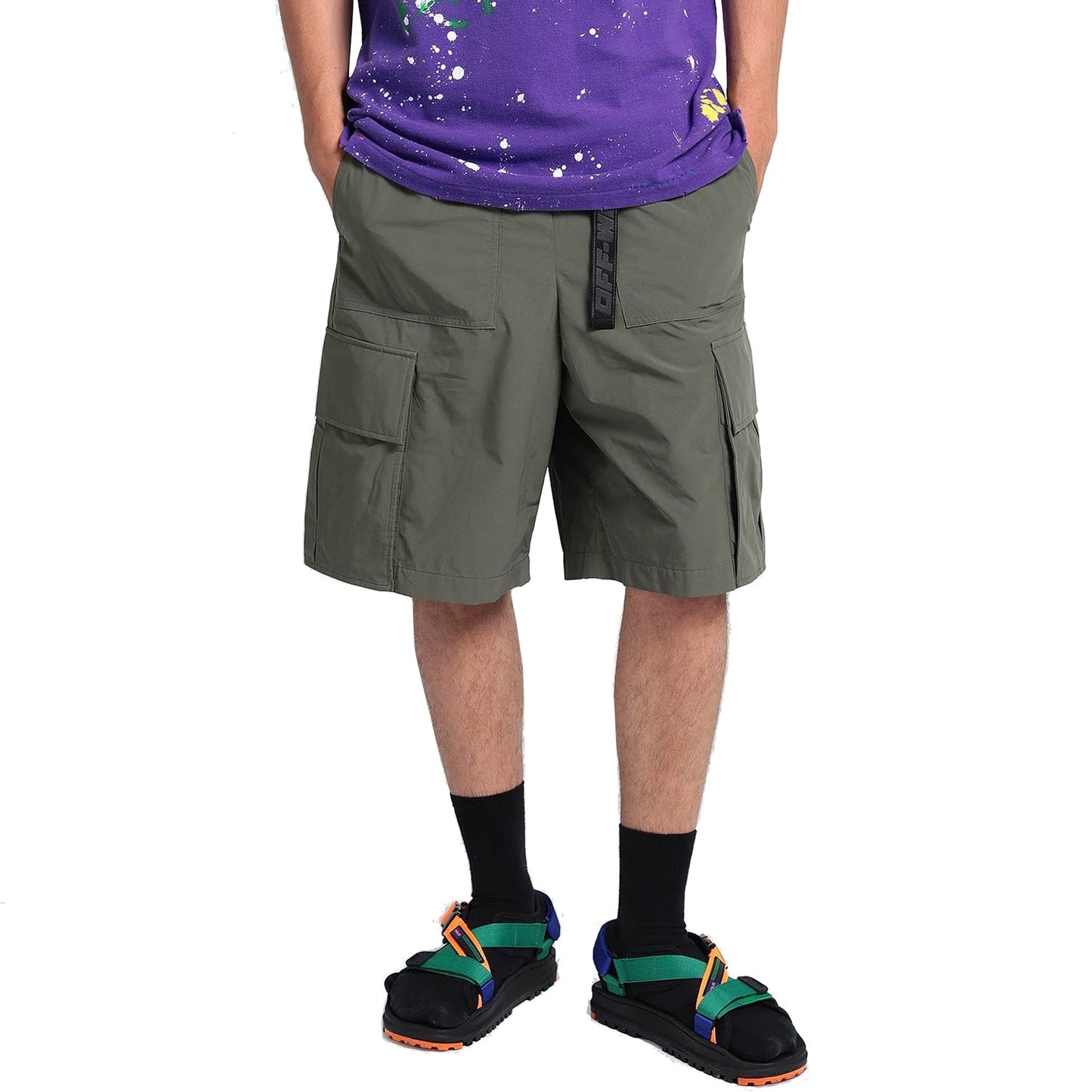 Off-White Bermuda Shorts Men OFF-WHITE