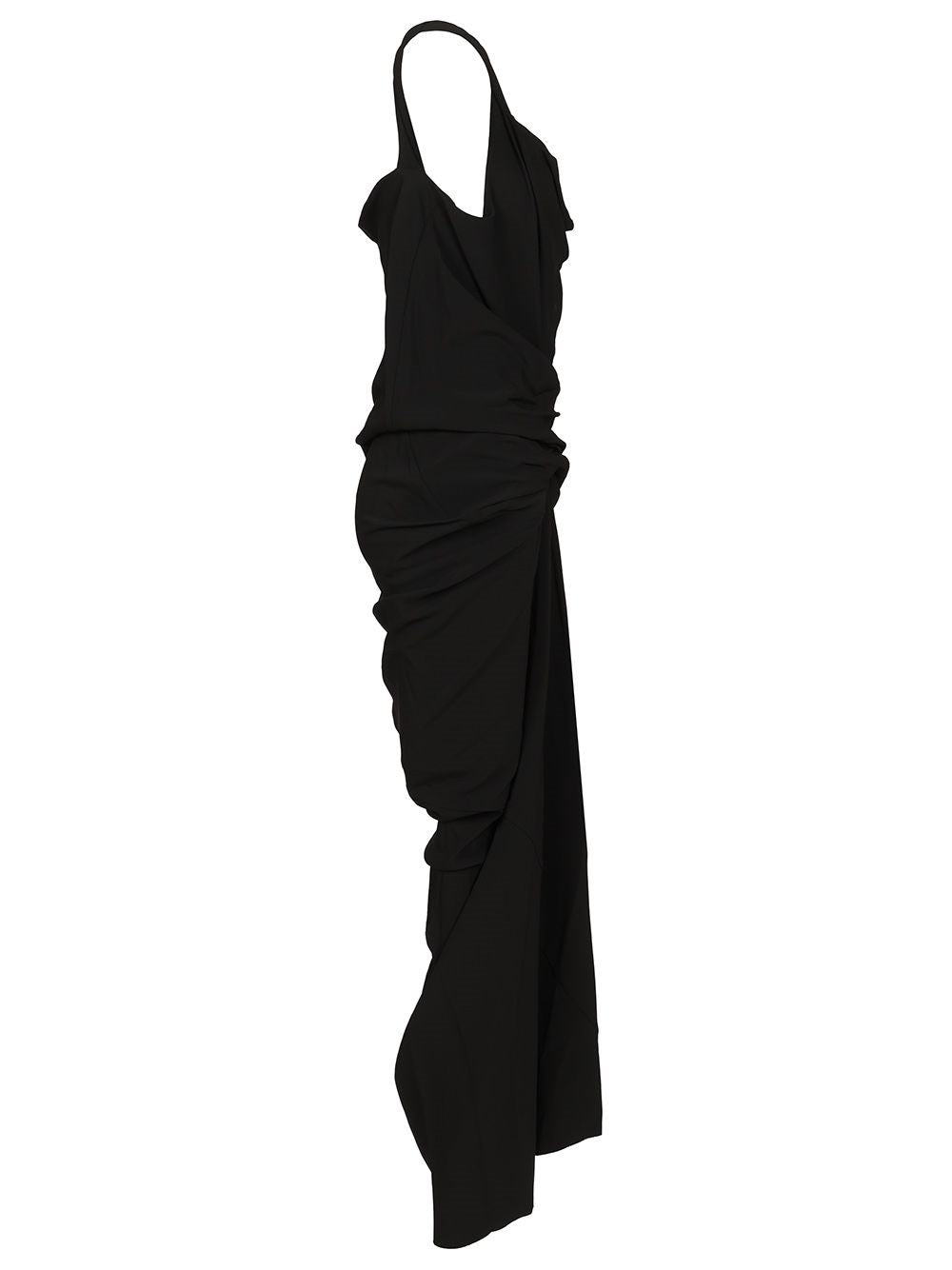Rick Owens Women Long Draped Cady Dress RICK OWENS