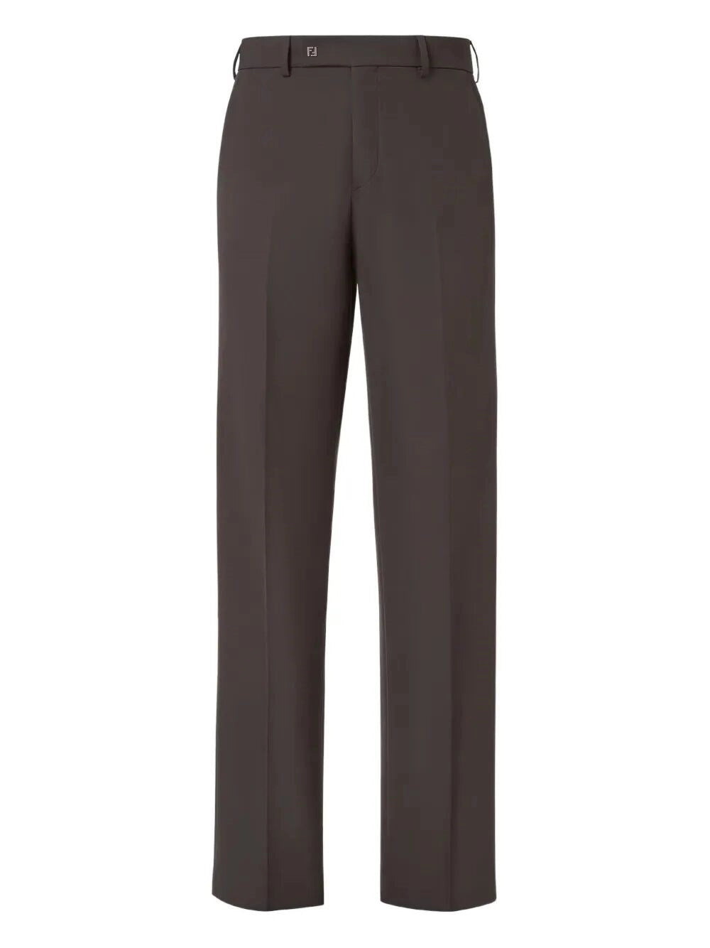 Fendi Men Wool Crepe Pants FENDI
