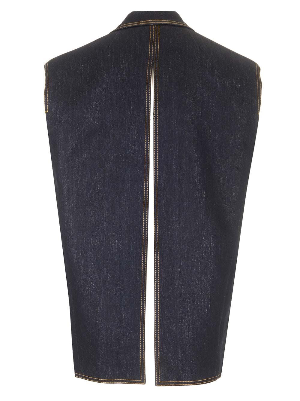 Etro Women Denim Waistcoat ETRO