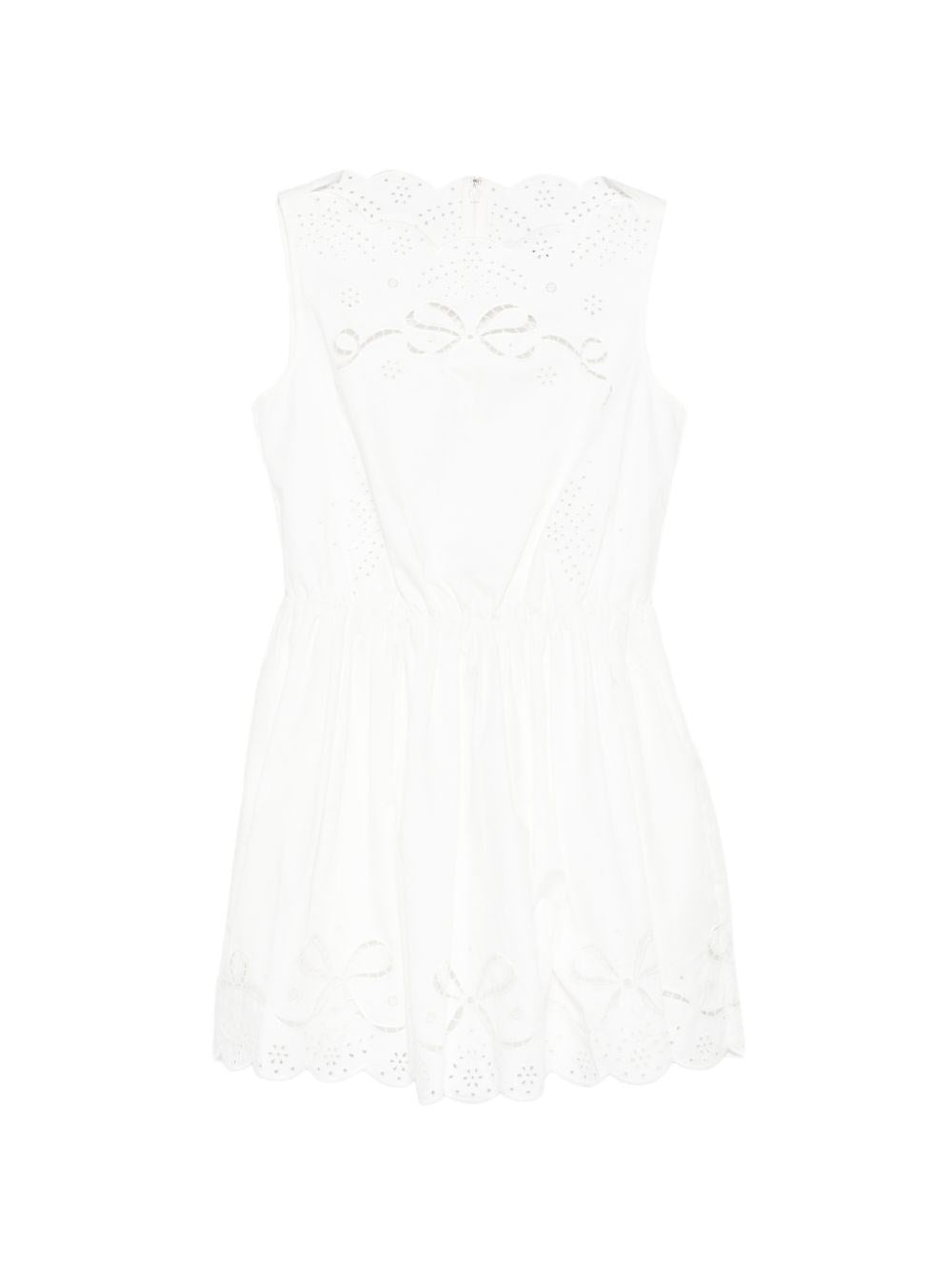 Self-Portrait Women White Mini Dress SELF-PORTRAIT