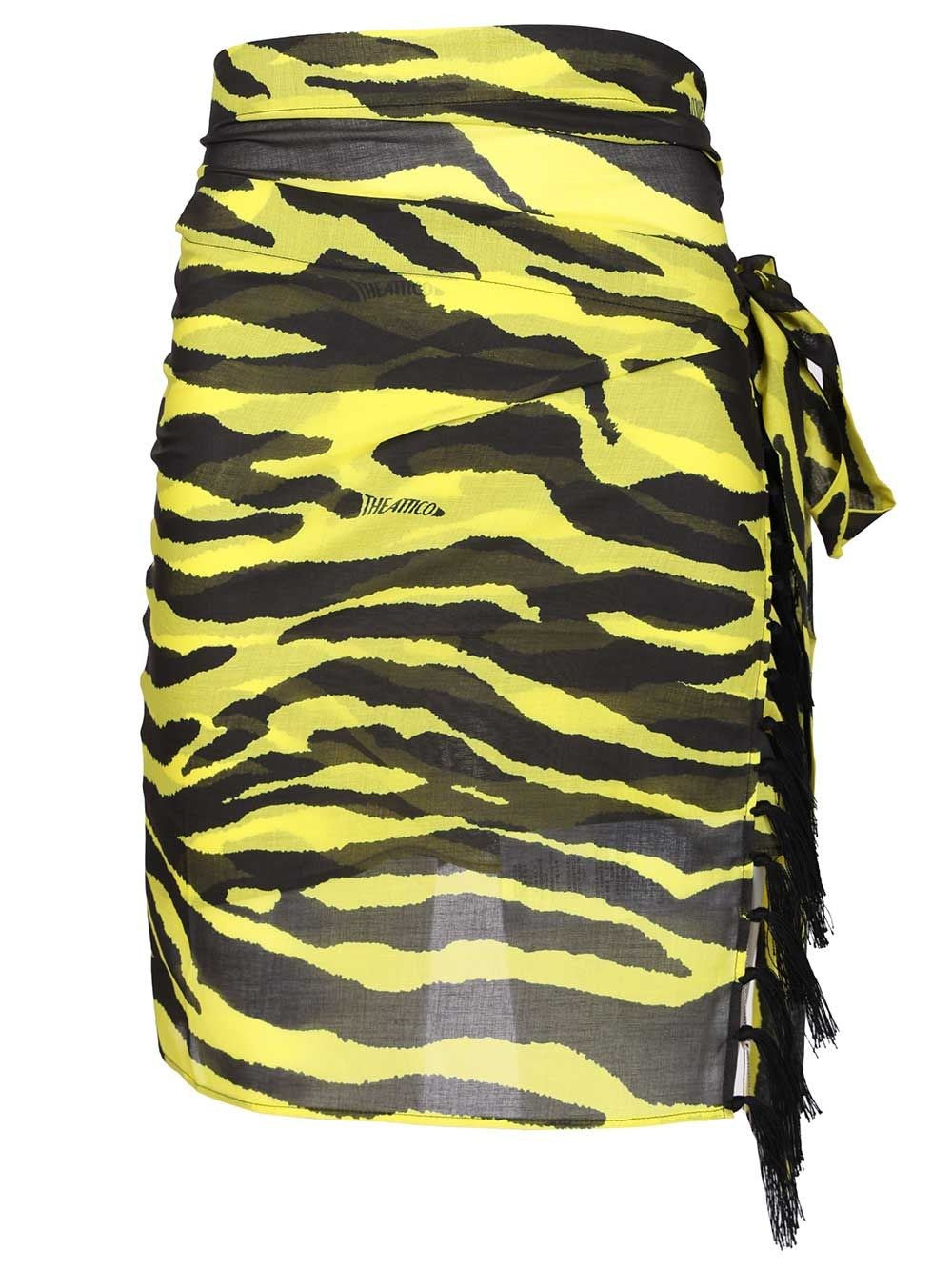 The Attico Women Animalier Pareo THE ATTICO