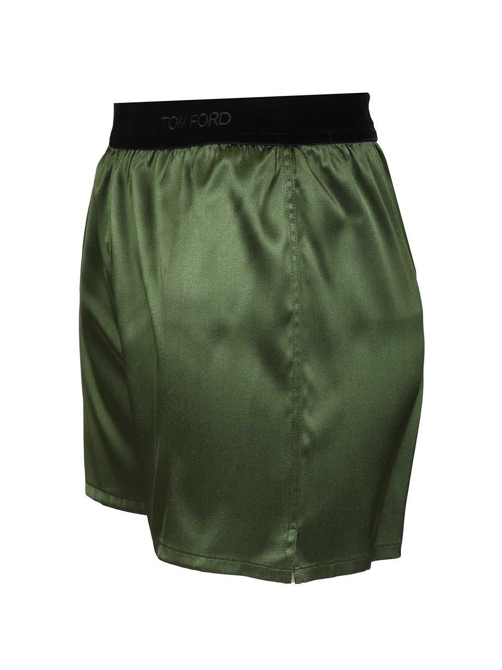 Tom Ford Women Silk Satin Shorts TOM FORD