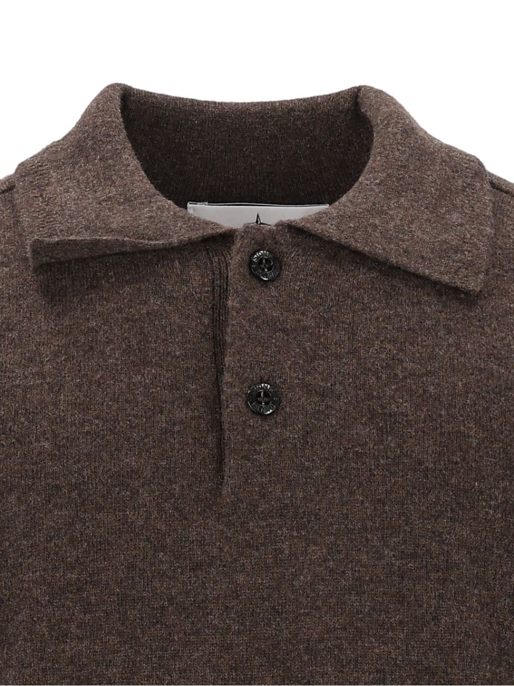 Stone Island Men Rws Geelong Lightweight Wool Polo Sweater STONE ISLAND