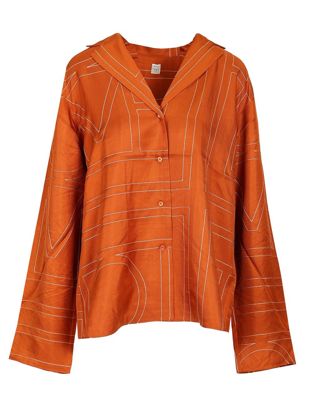 Toteme Women "Monogram" Pajama Top TOTEME
