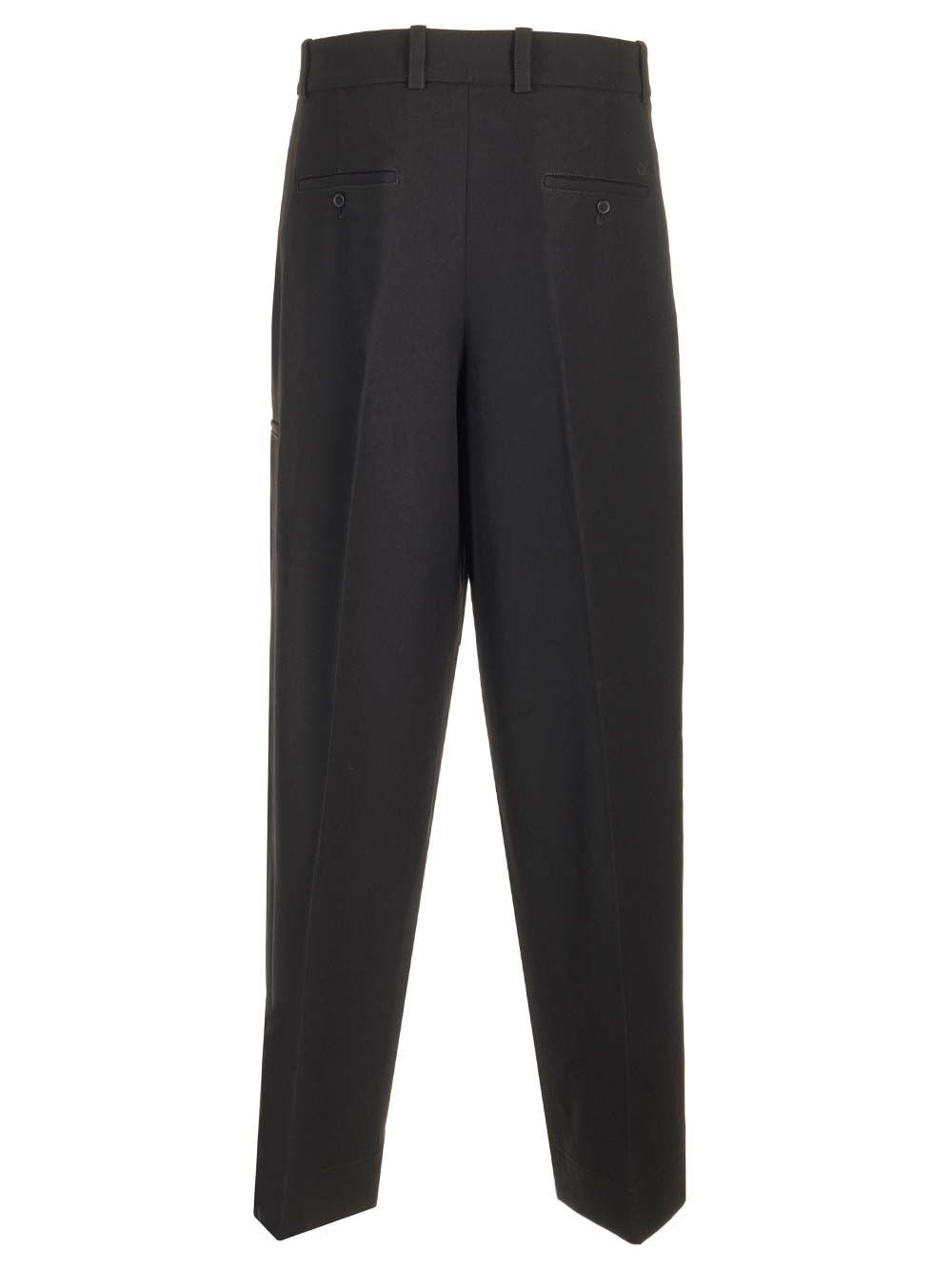 Off-White Men Virgin Wool Trousers OFF-WHITE